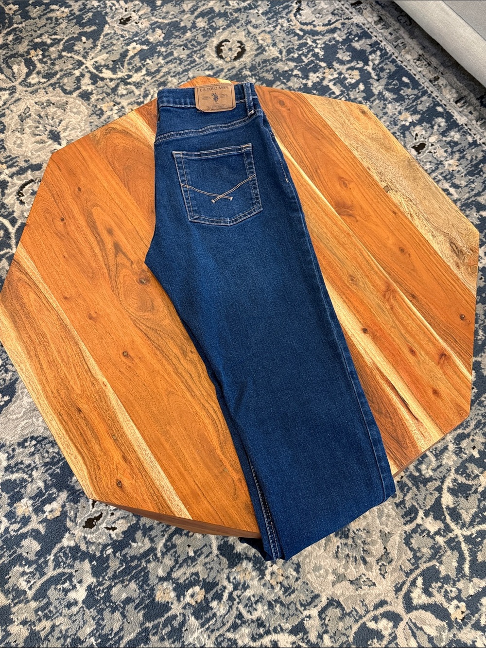 U.S. Polo Assn. Straight fit Dark Denim Blue Jeans